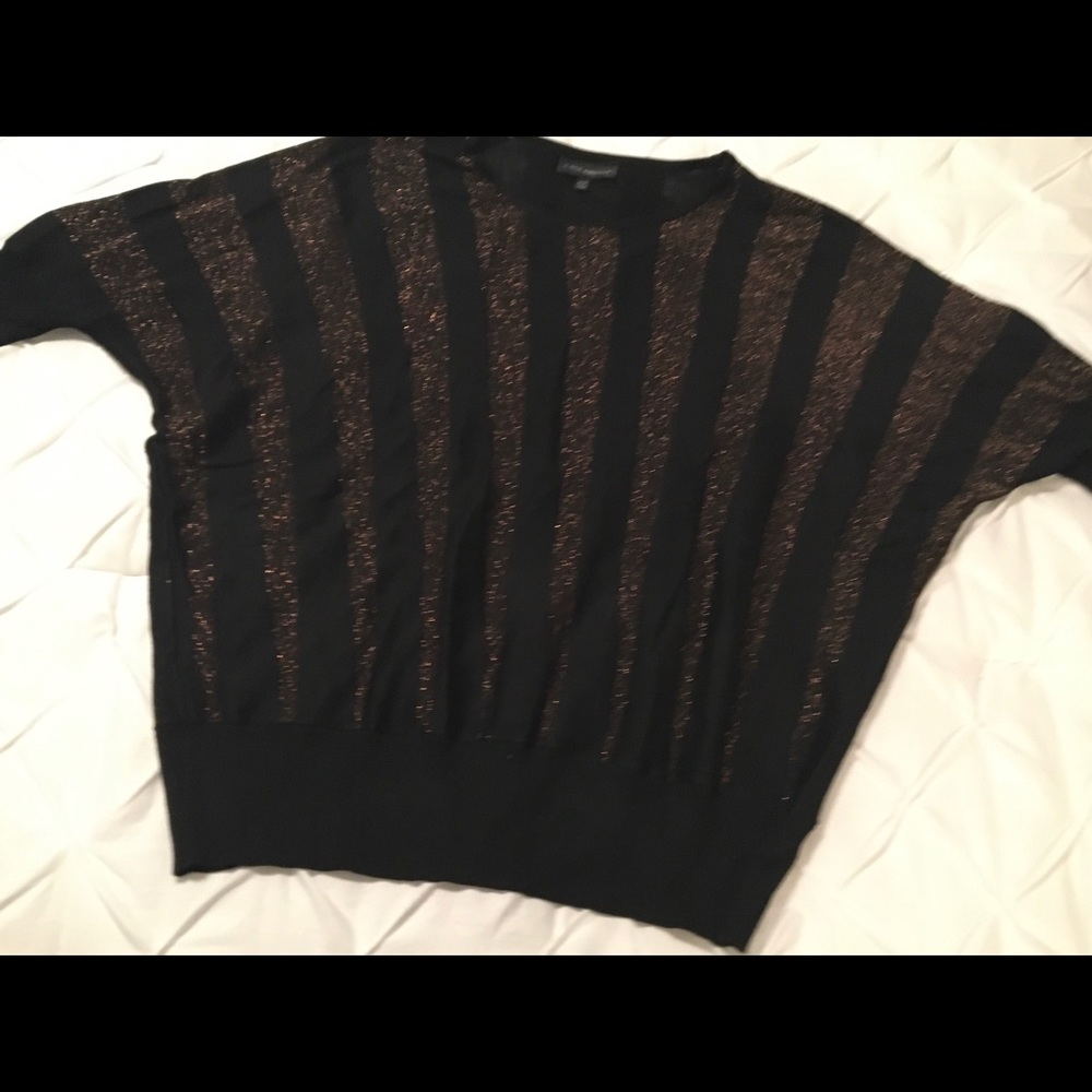 Lane Bryant Bronze Metallic Dolman Sweater - 18/20